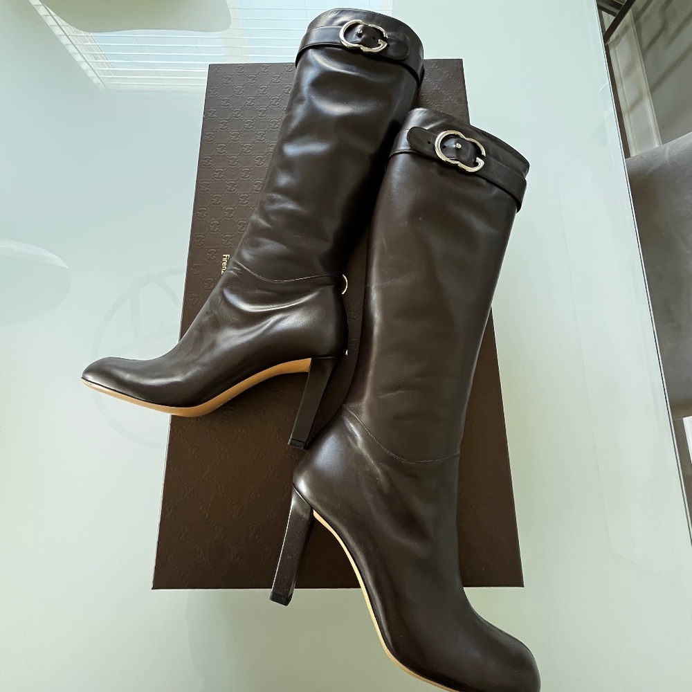 EUC Gucci Sachalin Boots 6